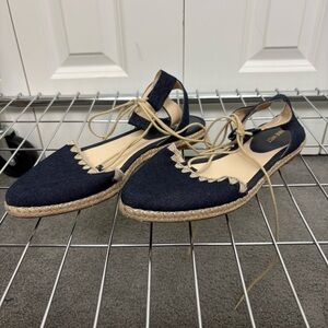 Nine West Denim Espadrille Flats